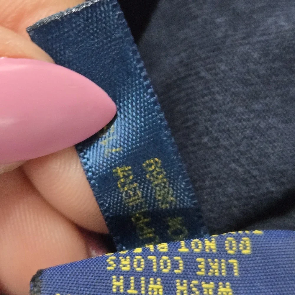 Polo Ralph Lauren Men Pants 36/34 Blue Chino Twill Pleated‎ Classic 30.5